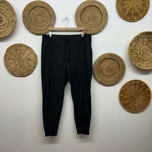 Eddie Bauer Black Jogger Pants Mens XL Black Sporty Athleisure Athletic